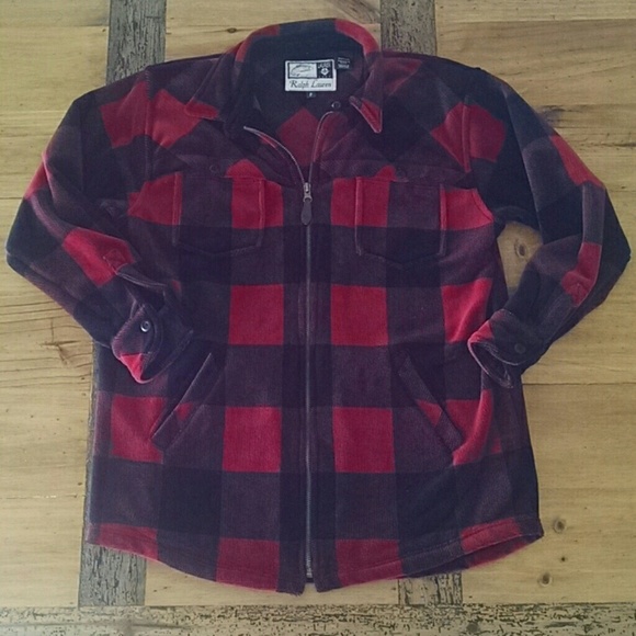 Lauren Ralph Lauren Jackets & Blazers - Ralph Lauren Buffalo Plaid Fleece S/M